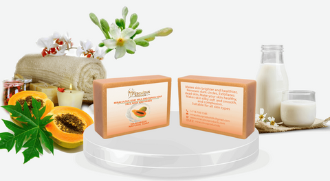 Papaya And Goat Milk Soap - Miraculous Products