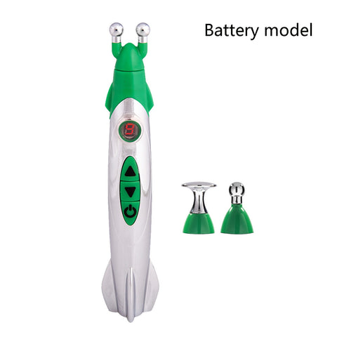 Meridian Electric Massage Pen Muscle Circulation Massage Acupuncture Pain Relief Massager Electronic Therapy Meridian Energy Pen