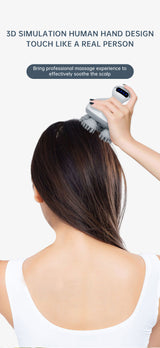 Head Massage Health Care Antistress Relax Body Massagem Deep Tissue Electric Vibrating Head Massager Hair Scalp Massager