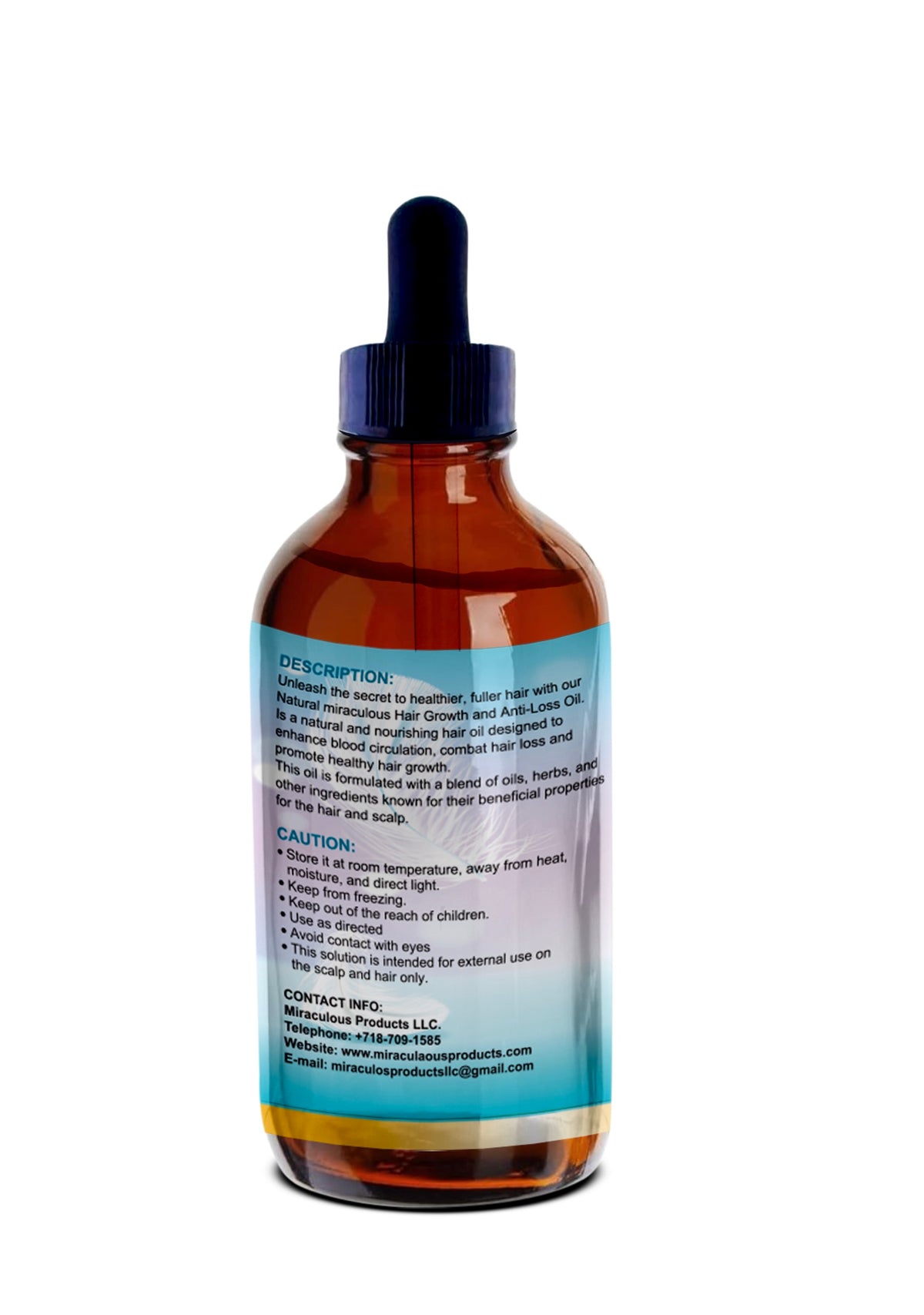 Anti loss and hair growth Miraculous hair oil (Elixir)