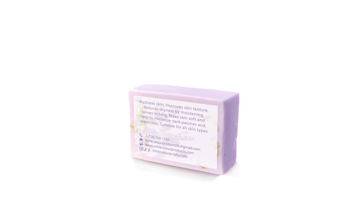 Miraculous Natural oatmeal and lavender soap