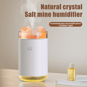 Crystal Salt Stone Humidifier Household Silent Air Humidification Aromatherapy Essential Oil Diffuser