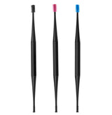 3PCS Soft Silicone Ear Pick Double-ended Earpick Ear Wax Curette Remover Ear Cleaner Spoon Spiral Ear Clean Tools