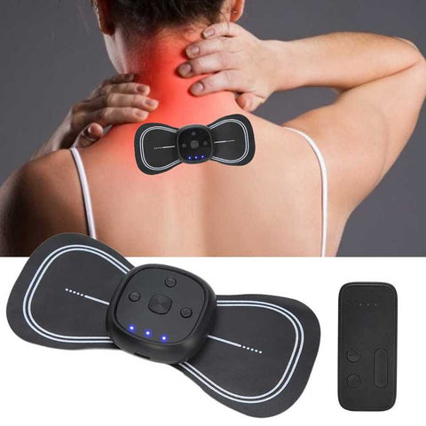 Rechargeable Wireless Remote Control Cervical Massage Paste Mini Massage Paste Cervical Spine Massager Cervical Spine Paste