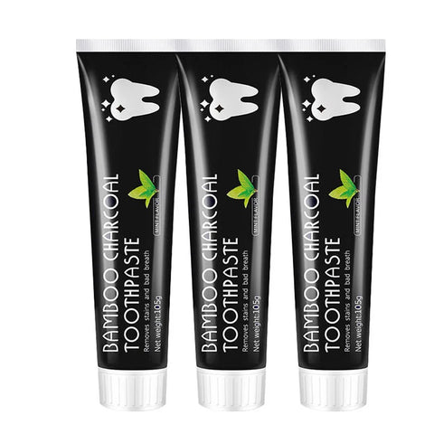 Bamboo Charcoal Black CoconutShell Toothpaste 105G