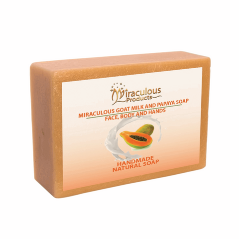 Papaya And Goat Milk Soap - Miraculous Products