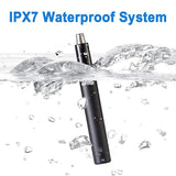 IPX7 Waterproof Ear & Nose Hair Clipper Stainless Steel Blad