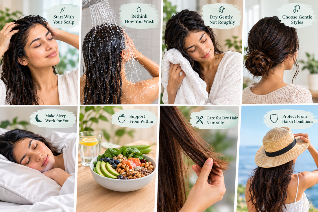 How to Take Care of Your Hair Without Products