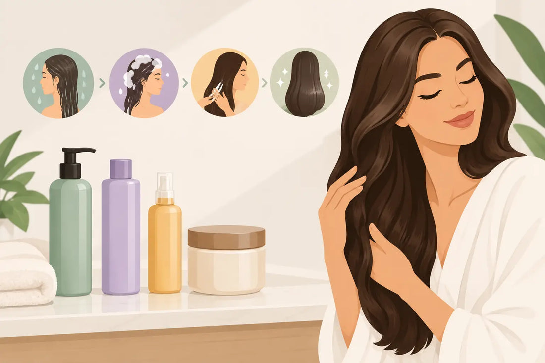 How to Layer Hair Care Products for Healthy Hair