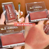 Lipstick Eye Shadow Blush 3 In 1 Repair Volume Without Dizzy Makeup Natural Color Monochromatic Rouge Cream Eye Shadow Cream