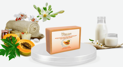 Papaya And Goat Milk Soap - Miraculous Products