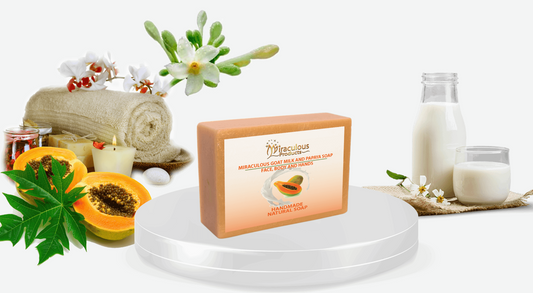 Papaya And Goat Milk Soap - Miraculous Products