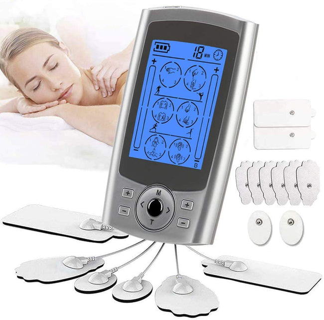 Tens Instrument 24 Mode Physiotherapy Instrument Tens Intelligent Pulse Full Body Mass ...