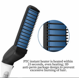 Men Multifunctional Electric Brush Heating Hair Straightener