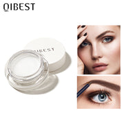 QIBEST Eyebrow Primer Eyebrow Makeup Does Not Fade Waterproof Natural Three Dimensional Eyebrow Cream Easy To Color And Shape