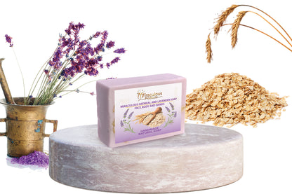Miraculous Natural oatmeal and lavender soap