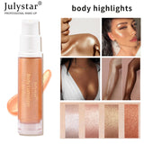 New Full-Body Beach Sexy Highlighter Lotion Brightening Skin And Brightening Highlighter Liquid Milk Body Highlighter
