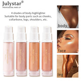 New Full-Body Beach Sexy Highlighter Lotion Brightening Skin And Brightening Highlighter Liquid Milk Body Highlighter