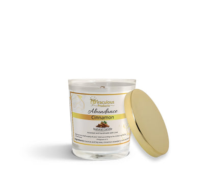 Abundance Candle – Handmade Coconut Soy Wax Candle