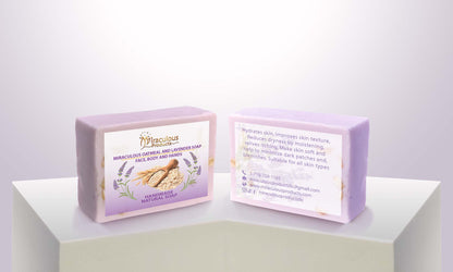 Miraculous Natural oatmeal and lavender soap