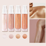 New Full-Body Beach Sexy Highlighter Lotion Brightening Skin And Brightening Highlighter Liquid Milk Body Highlighter