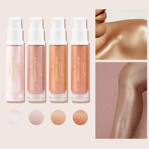 New Full-Body Beach Sexy Highlighter Lotion Brightening Skin And Brightening Highlighter Liquid Milk Body Highlighter