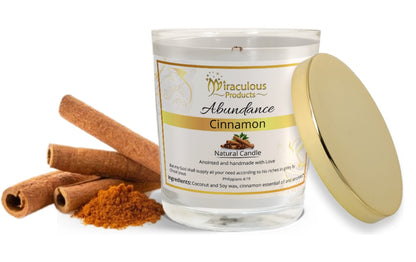 Abundance Candle – Handmade Coconut Soy Wax Candle