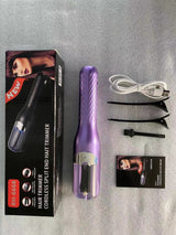 Rechargeable 2-in-1 hair trimmer, hair styler, multifunctional hair cutter, split ends trimmer