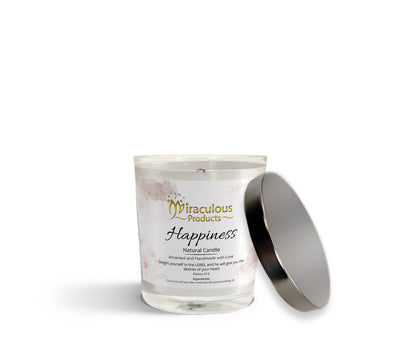 The Happiness Candle – Handmade Coconut Soy Wax Candle