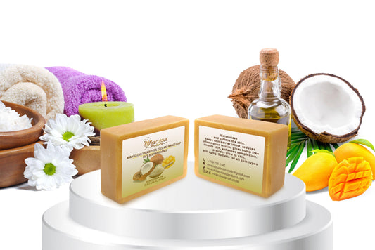 Shea Butter, Coco And Mango Soap - Miraculous Products