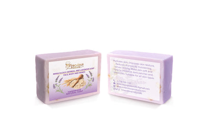 Miraculous Natural oatmeal and lavender soap