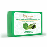 Aloe Vera And Peppermint Soap - Miraculous Products