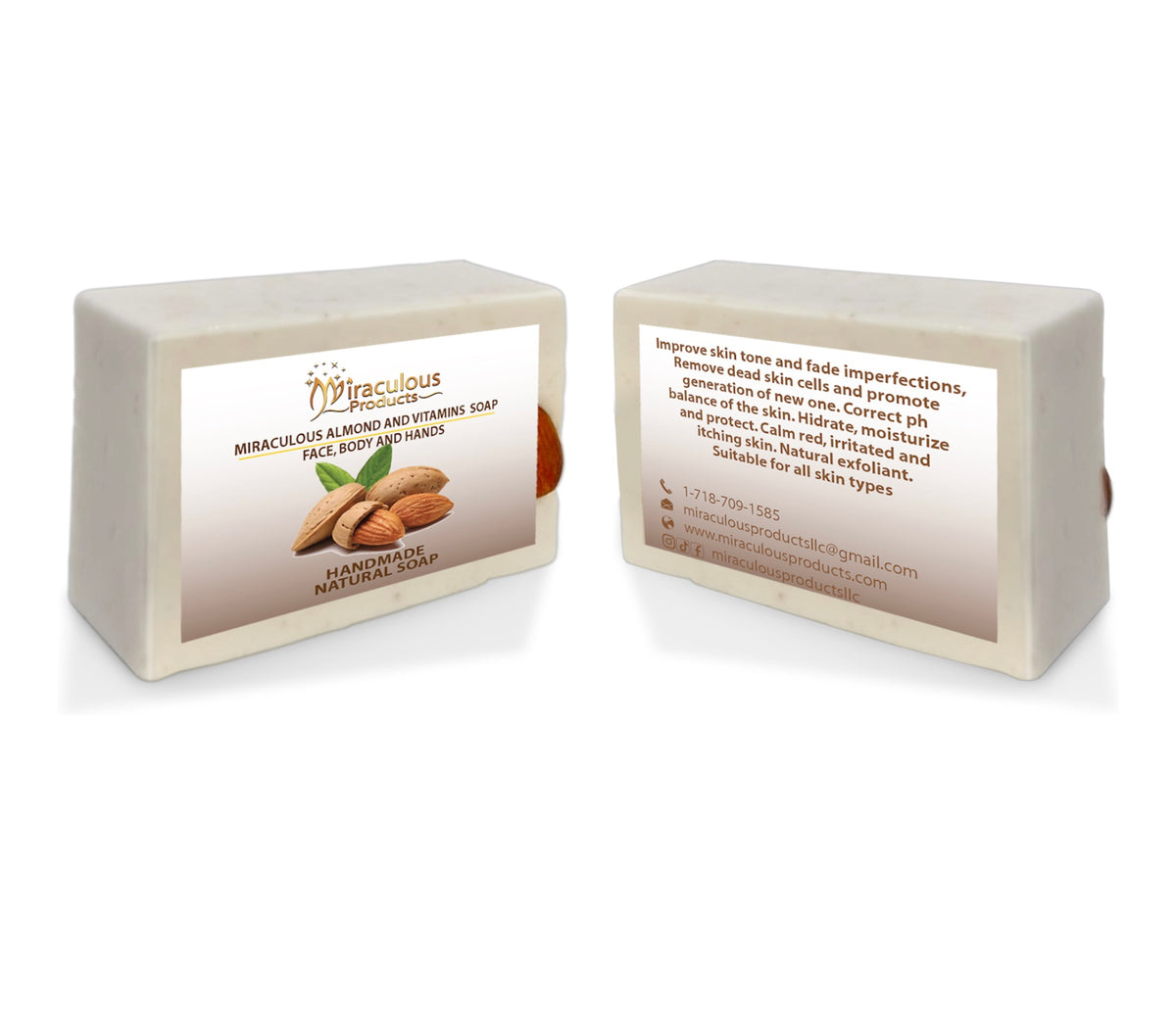 Almond and Vitamins Soap