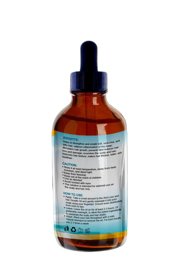 100% Natural handmade Anti Loss and Hair Growth Oil