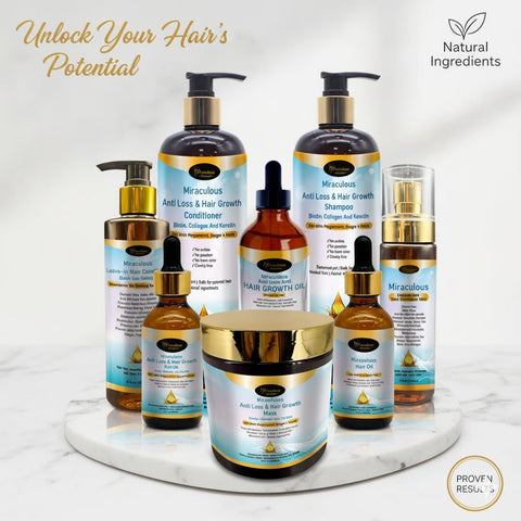 Miraculous Anti Loss and Hair Growth Hair Care Line