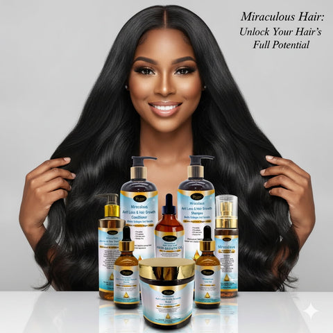 Miraculous Anti Loss and Hair Growth Hair Care Line