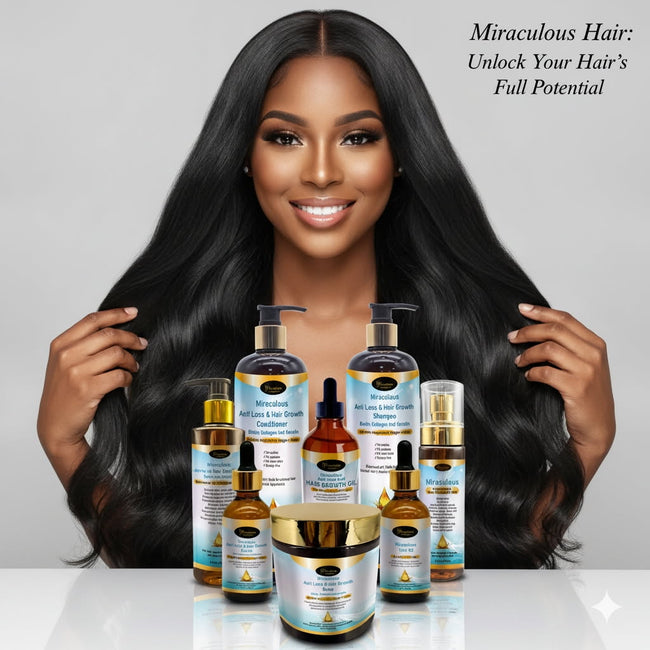 Miraculous Hair Care Line Anti Loss and Hair Growth
