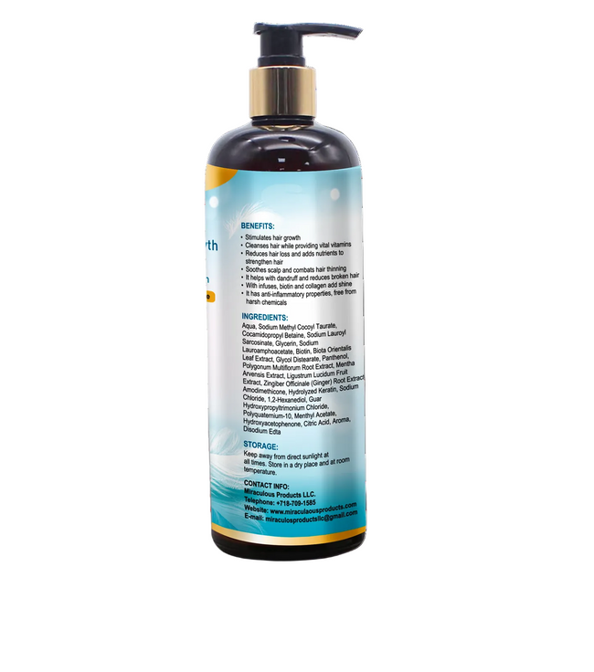 Anti Loss and Hair Growth Miraculous Hair Shampoo