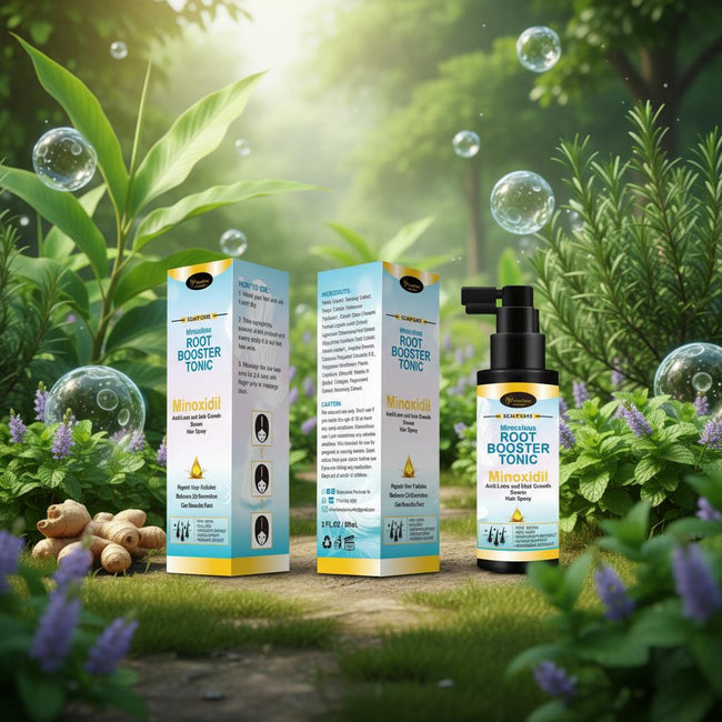 Miraculous Root Booster Tonic Anti Loss and Hair Growth  Minoxidil