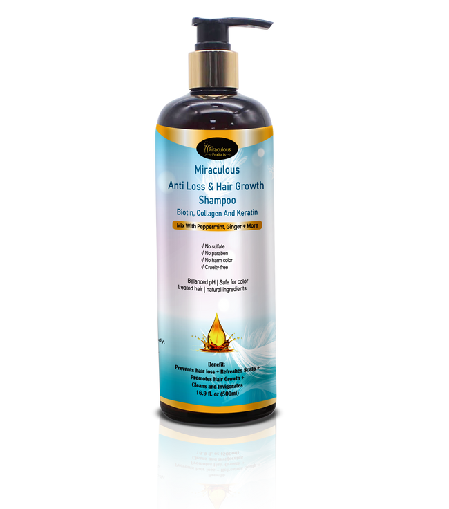 Anti Loss and Hair Growth Miraculous Hair Shampoo