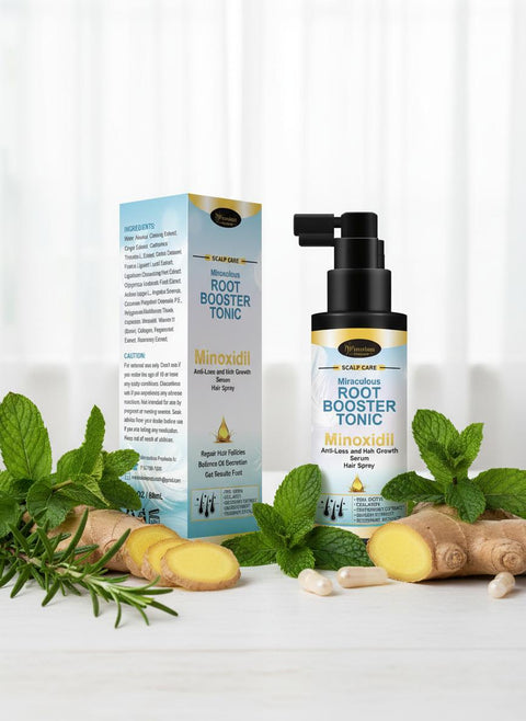 Miraculous Root Booster Tonic Anti Loss and Hair Growth  Minoxidil