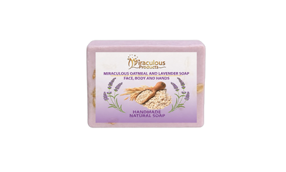 Miraculous Natural oatmeal and lavender soap