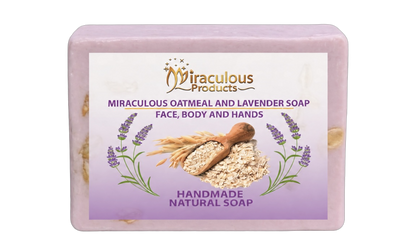 Miraculous Natural oatmeal and lavender soap