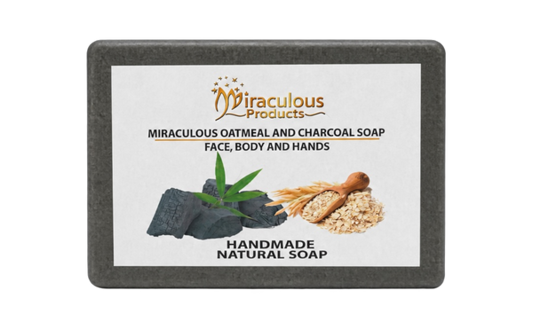 Charcoal And Oatmeal Soap